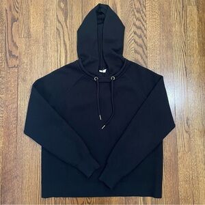 Moth Anthropologie Women's Extra Small Sweater Hoodie Long Sleeve Black